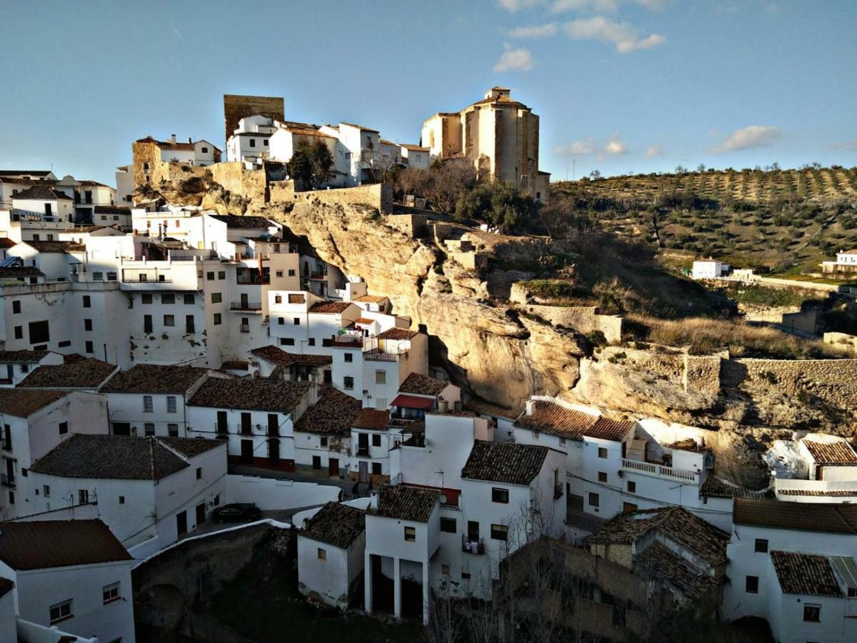 Вилла Casa Cueva De La Sombra Setenil De Las Bodegas Экстерьер фото